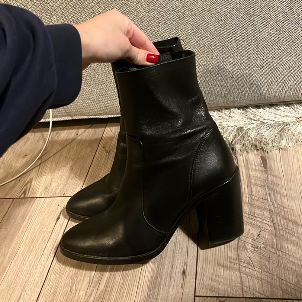 Intervalle heeled booties worn a few times in excellent condition!